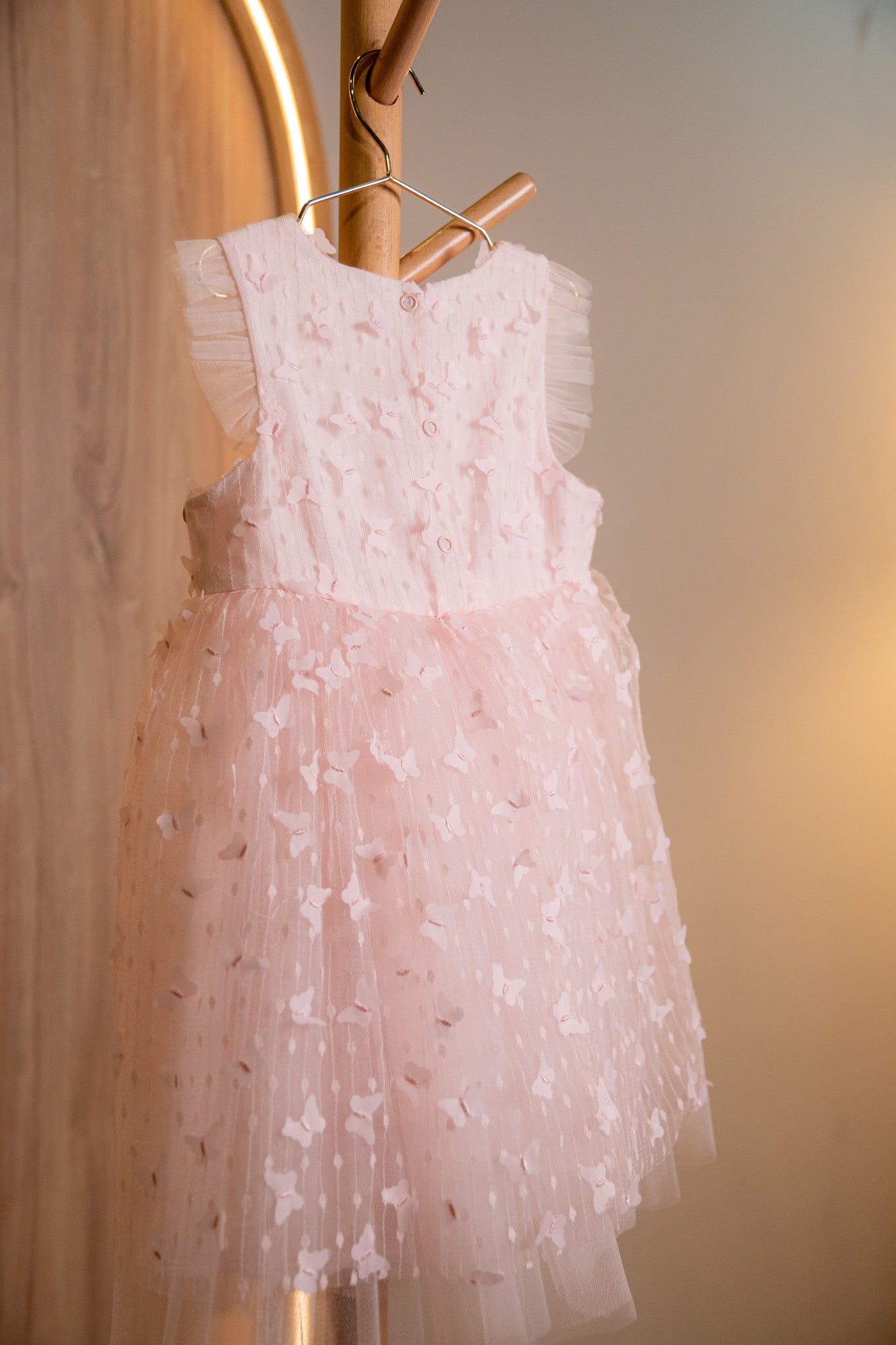 Peri Flutter Dress