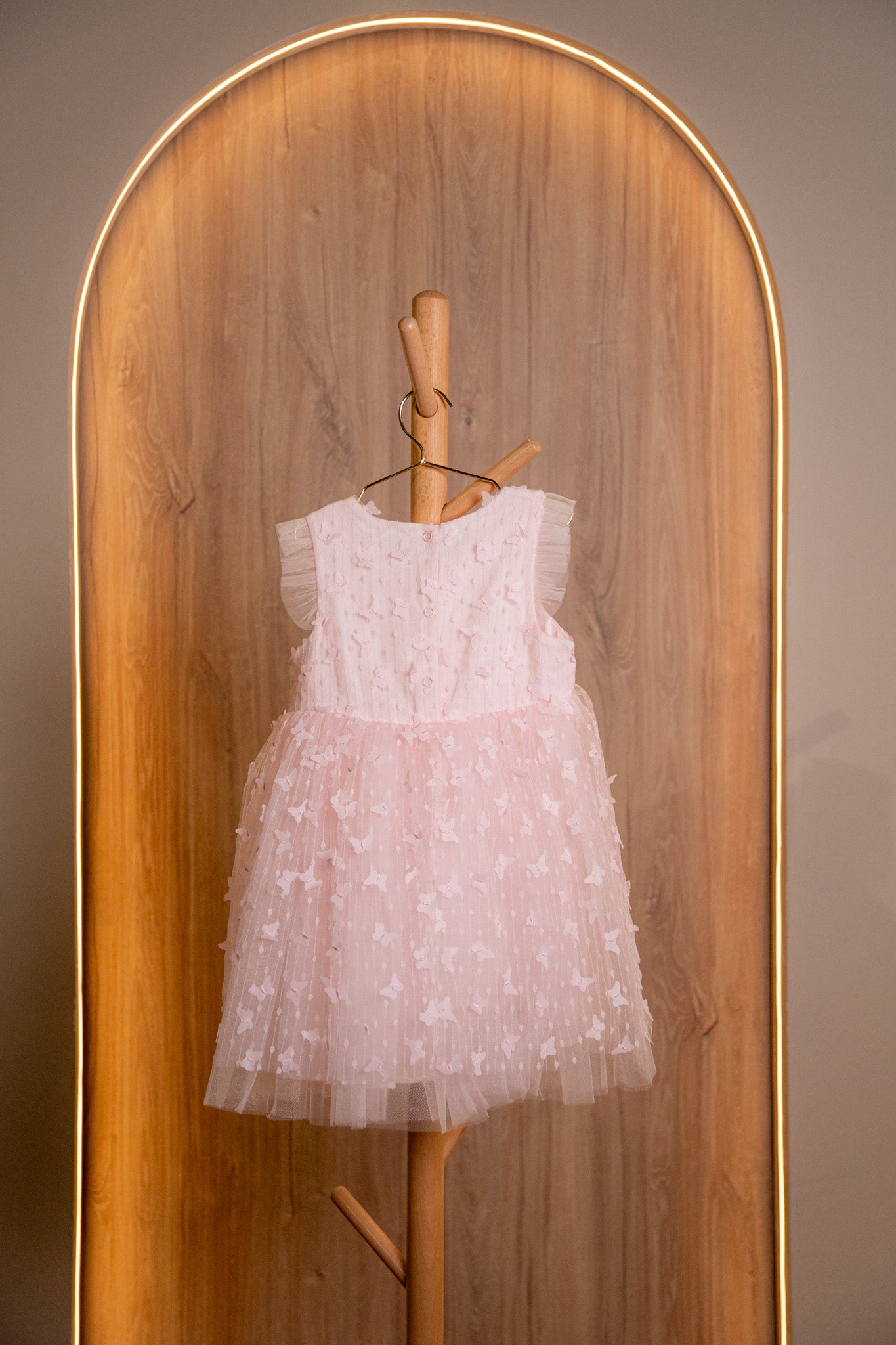 Peri Flutter Dress