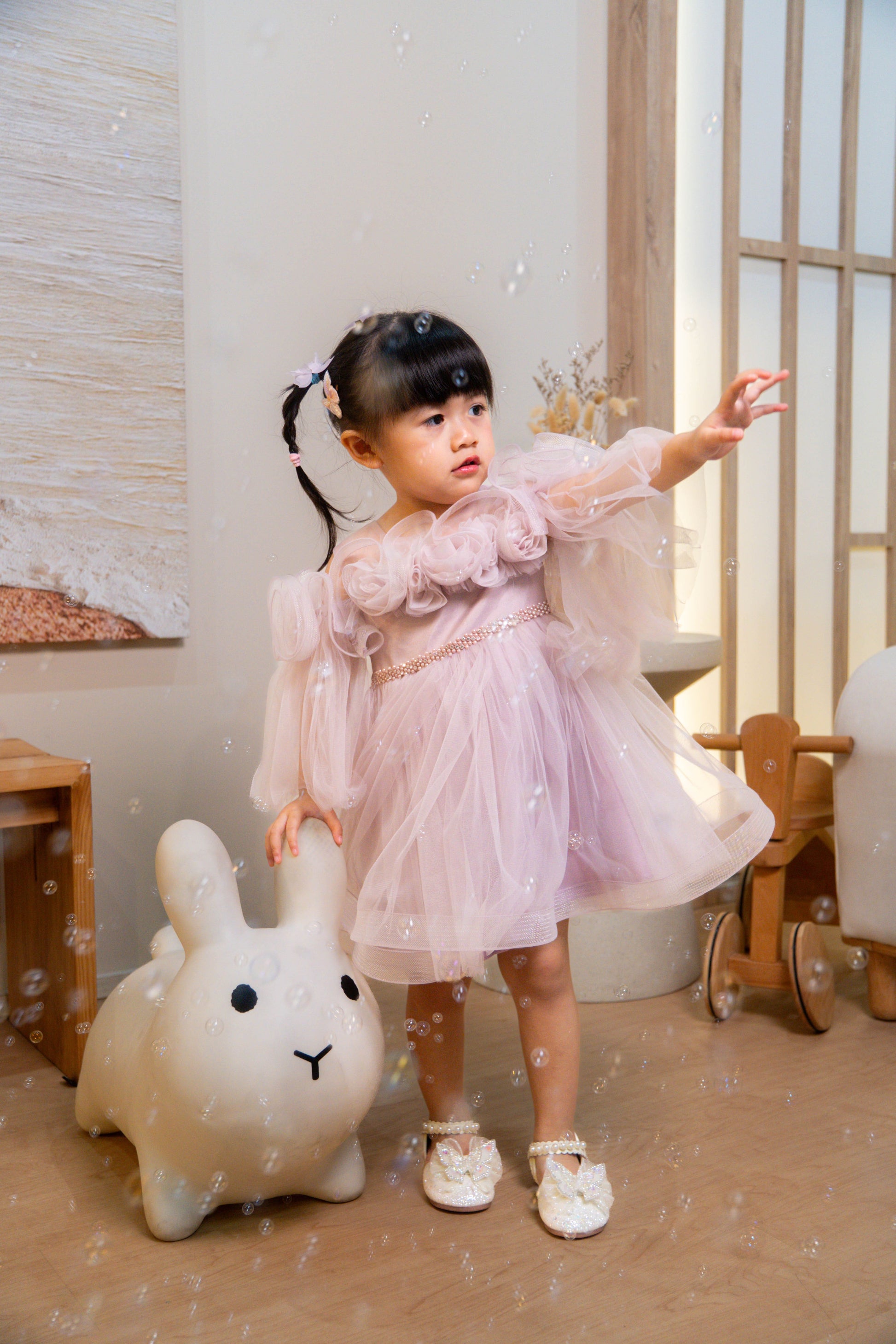 Selma Rosette Dress